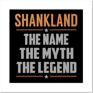 SHANKLAND The Name The Myth The Legend Posters and Art